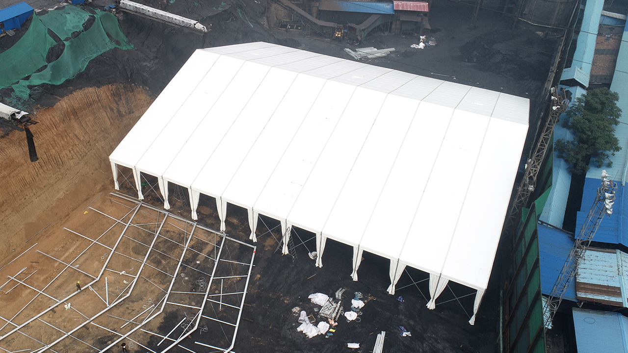 環保煤棚｜鋼結構篷房堅固耐用封面